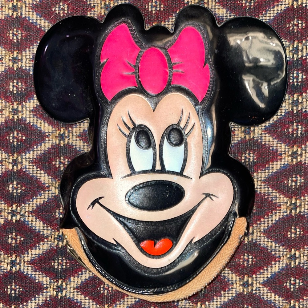 Vintage 1976 Minnie Mouse Disney Coin Purse